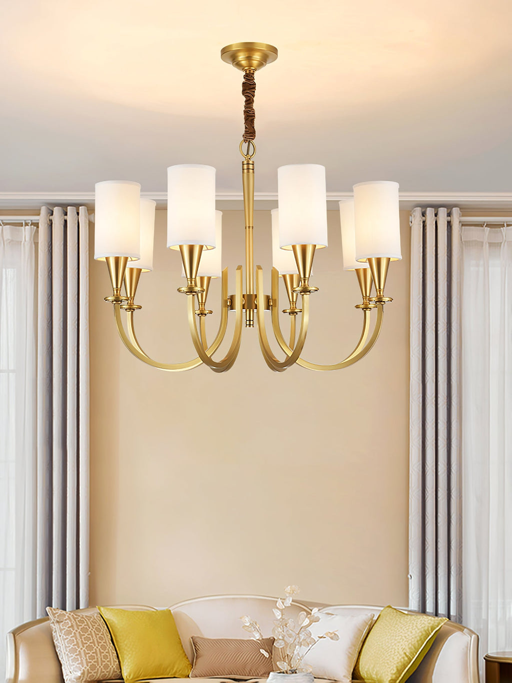 RAVENHALL CRYSTAL ORB LIGHTING FIXTURE
