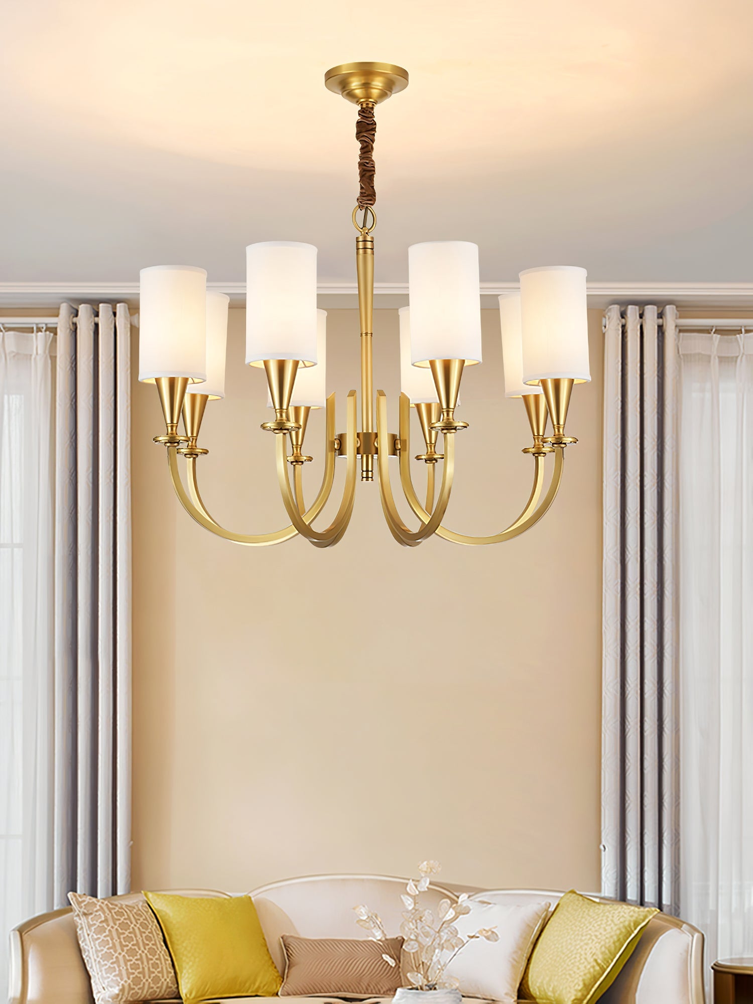 RAVENHALL CRYSTAL ORB LIGHTING FIXTURE