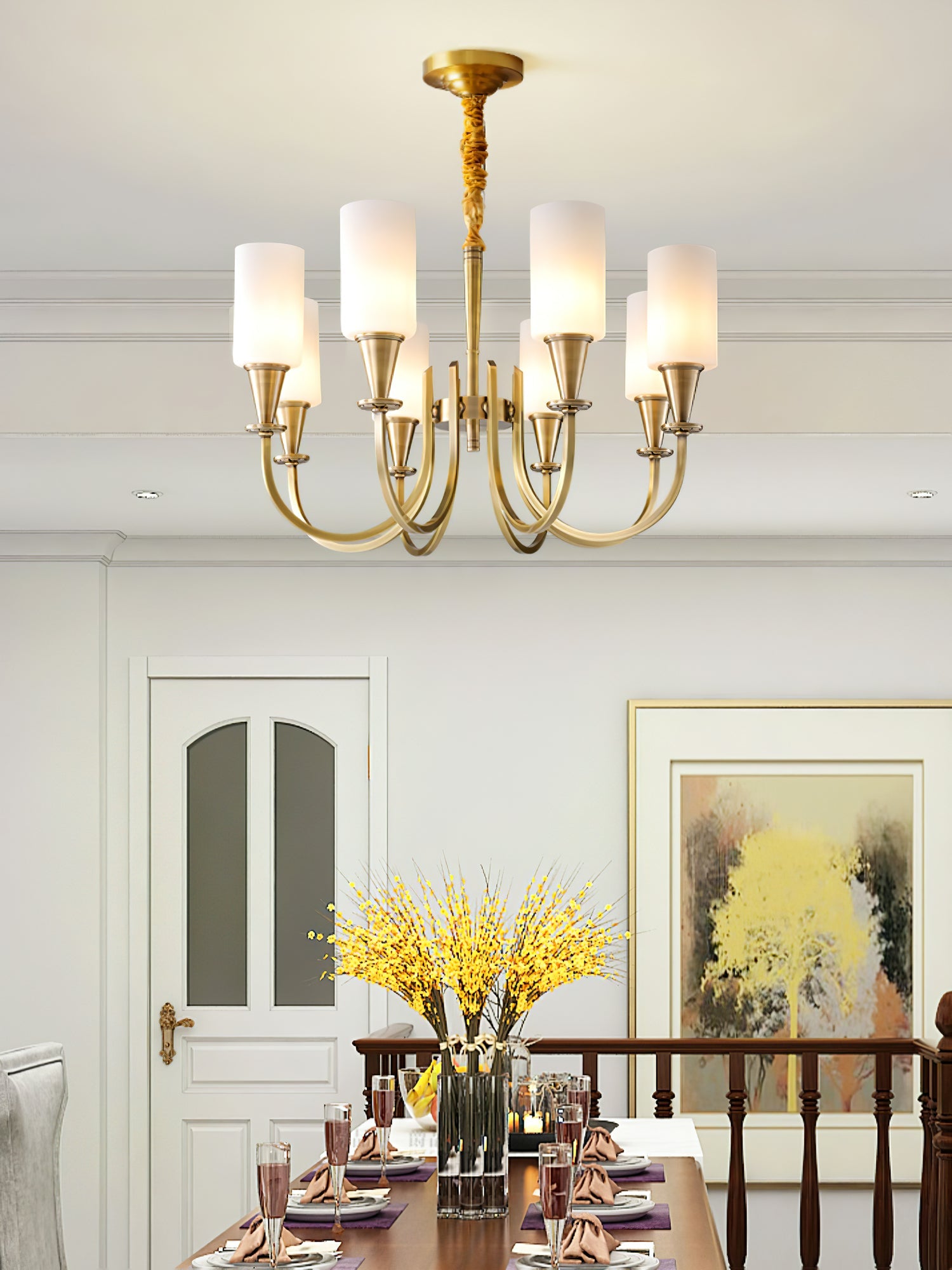 RAVENHALL CRYSTAL ORB LIGHTING FIXTURE