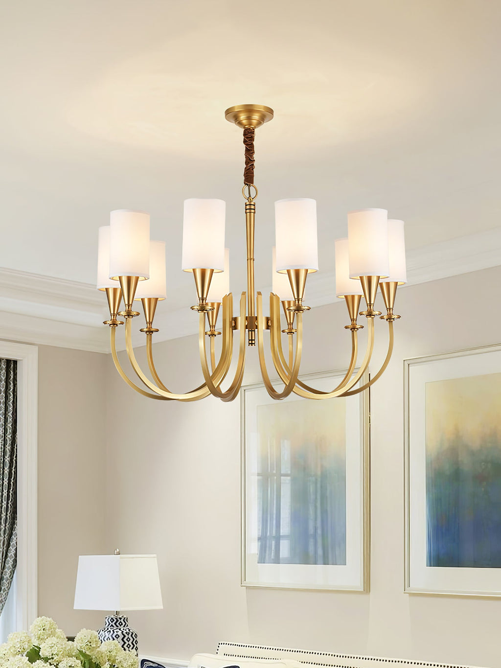 RAVENHALL CRYSTAL ORB LIGHTING FIXTURE