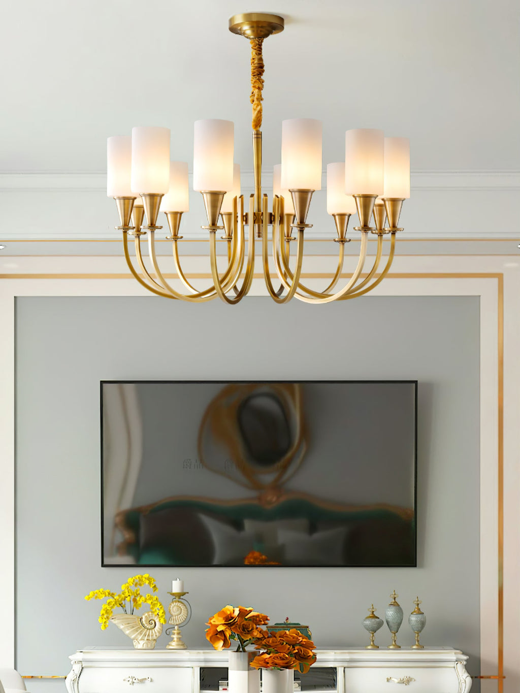 RAVENHALL CRYSTAL ORB LIGHTING FIXTURE