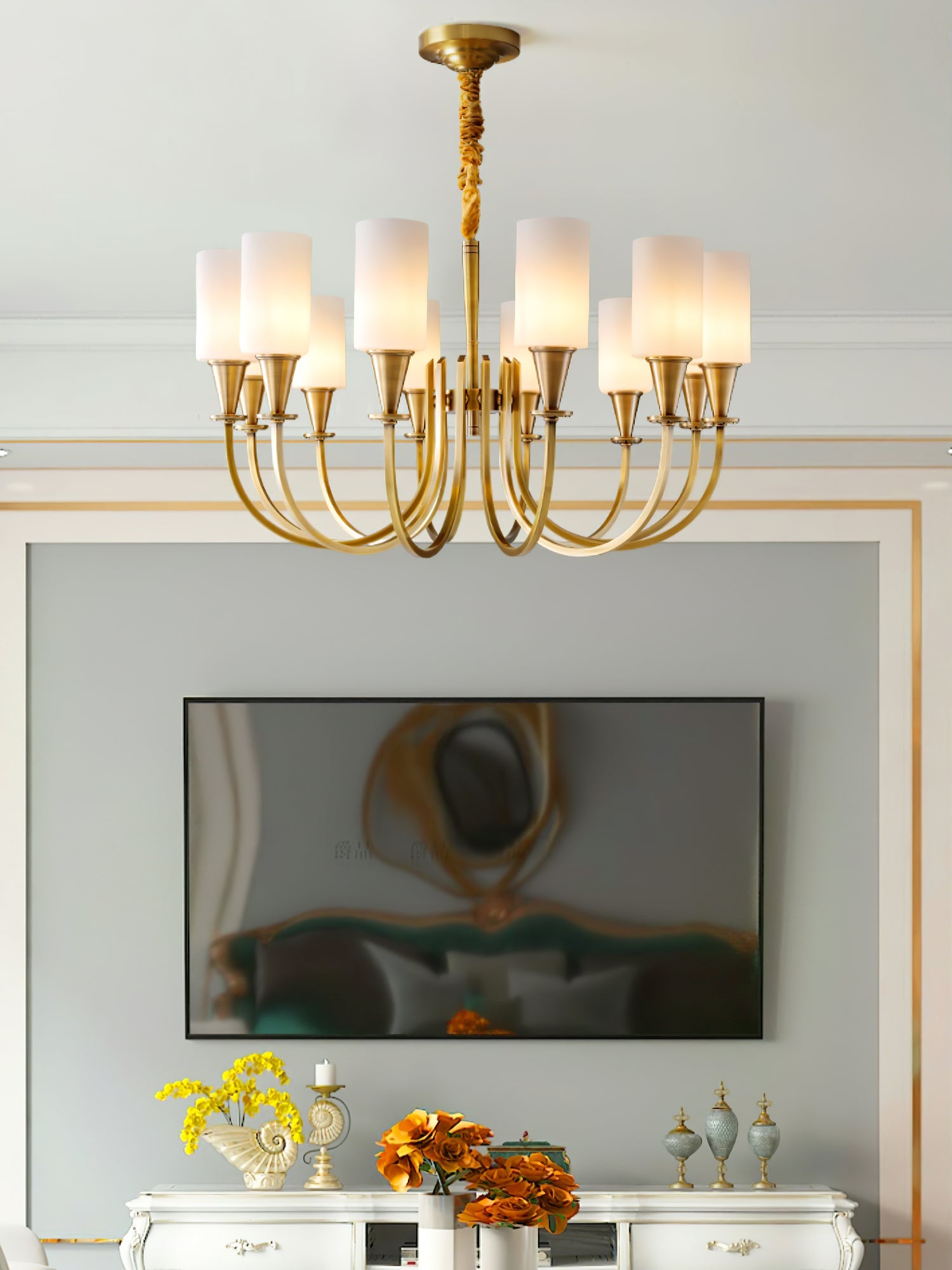 RAVENHALL CRYSTAL ORB LIGHTING FIXTURE