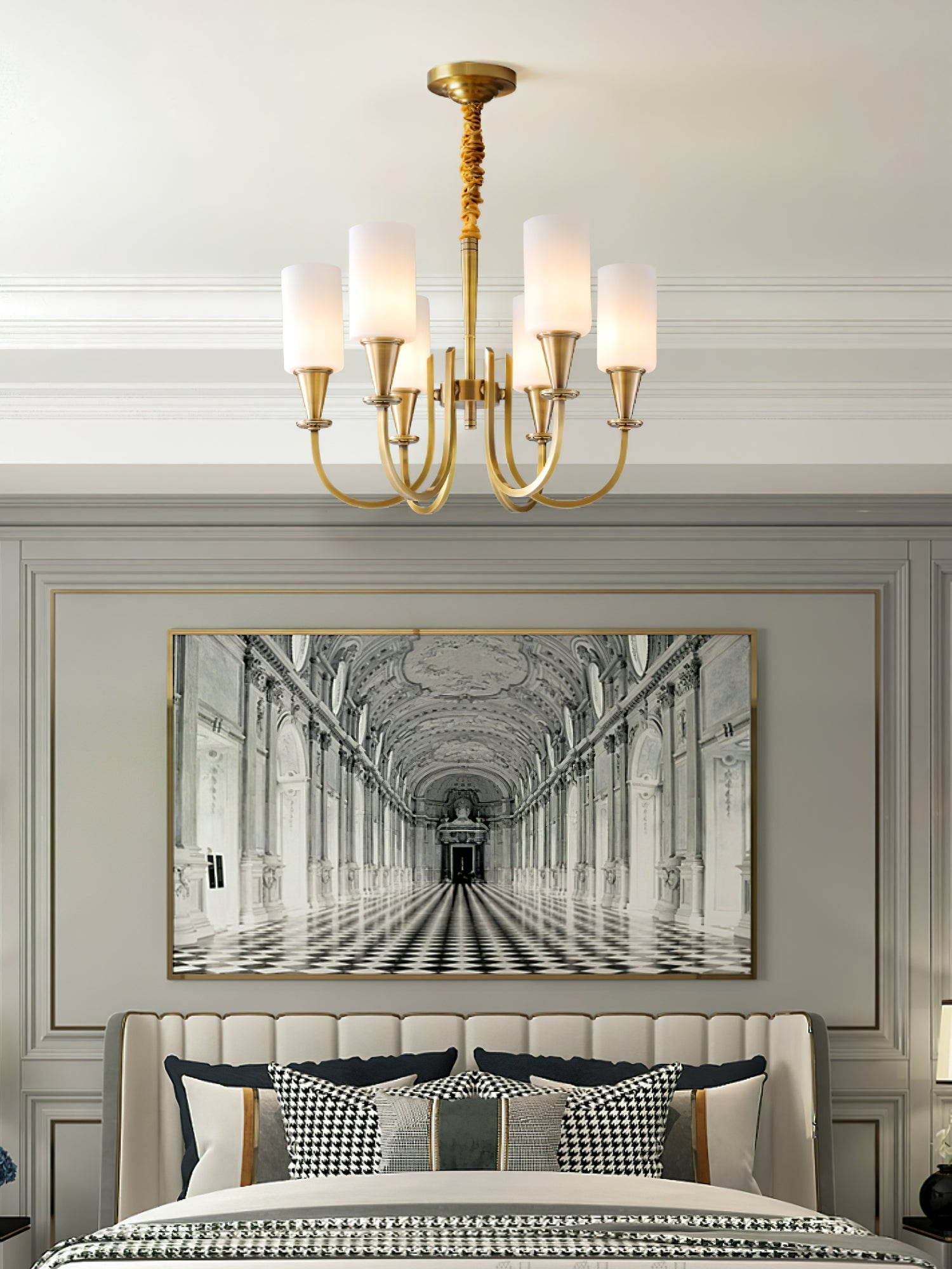RAVENHALL CRYSTAL ORB LIGHTING FIXTURE