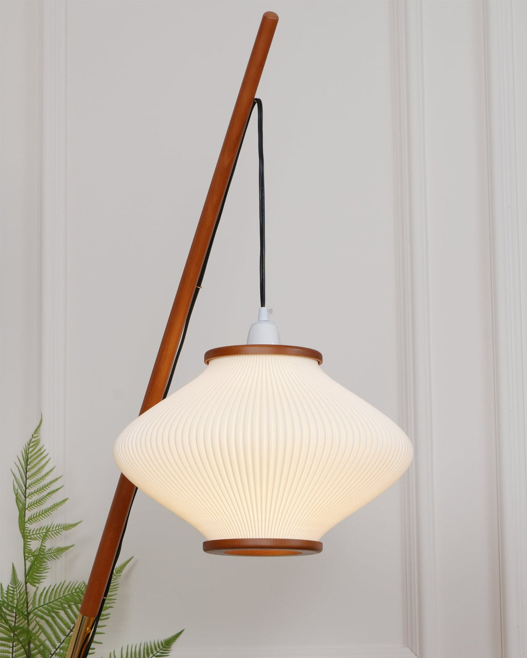 RAVENHALL MID-CENTURY MODERN FLOOR LANTERN