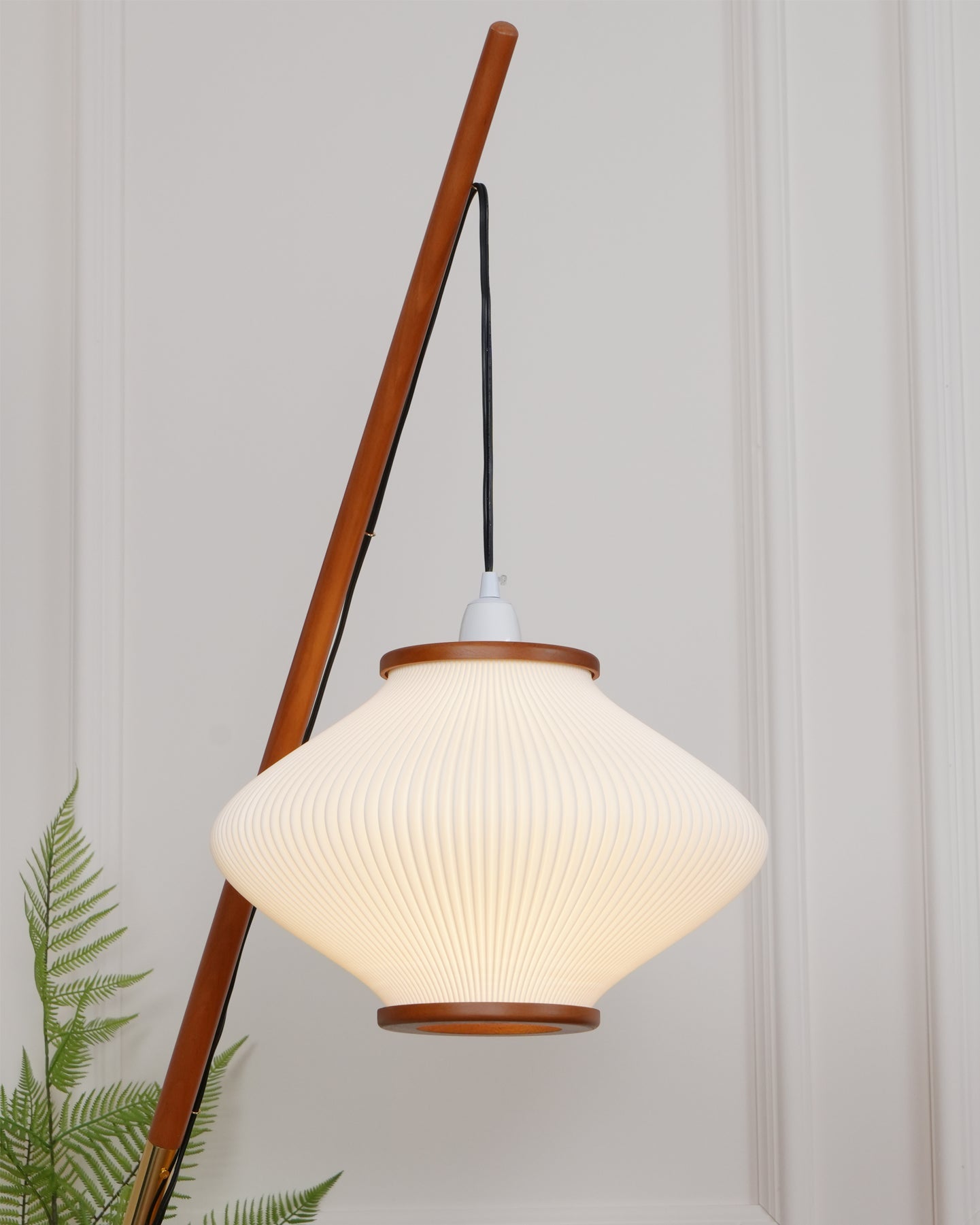 RAVENHALL MID-CENTURY MODERN FLOOR LANTERN