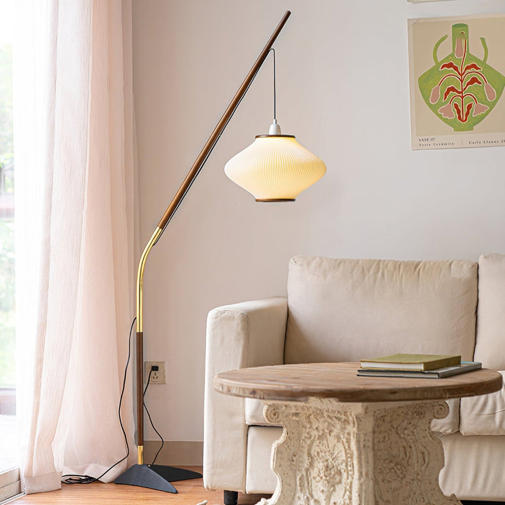 RAVENHALL MID-CENTURY MODERN FLOOR LANTERN