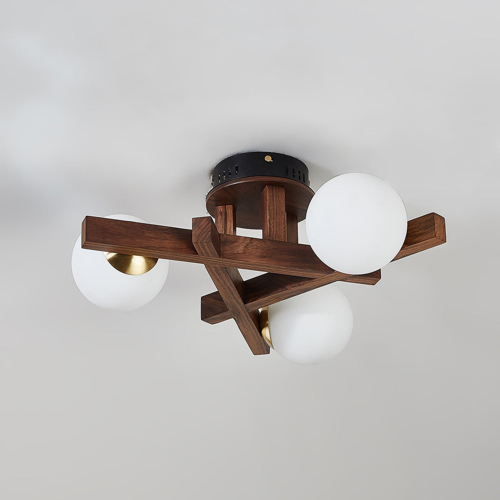 Rowan Oak Canopy Pendant