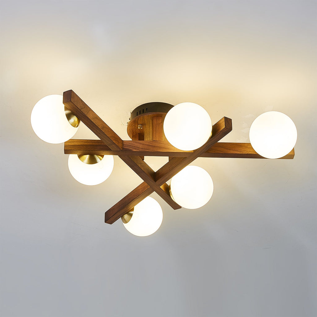 Rowan Oak Canopy Pendant