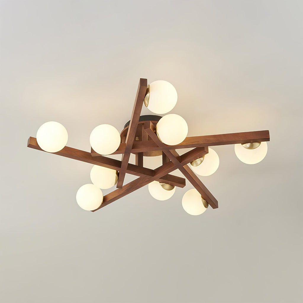 Rowan Oak Canopy Pendant