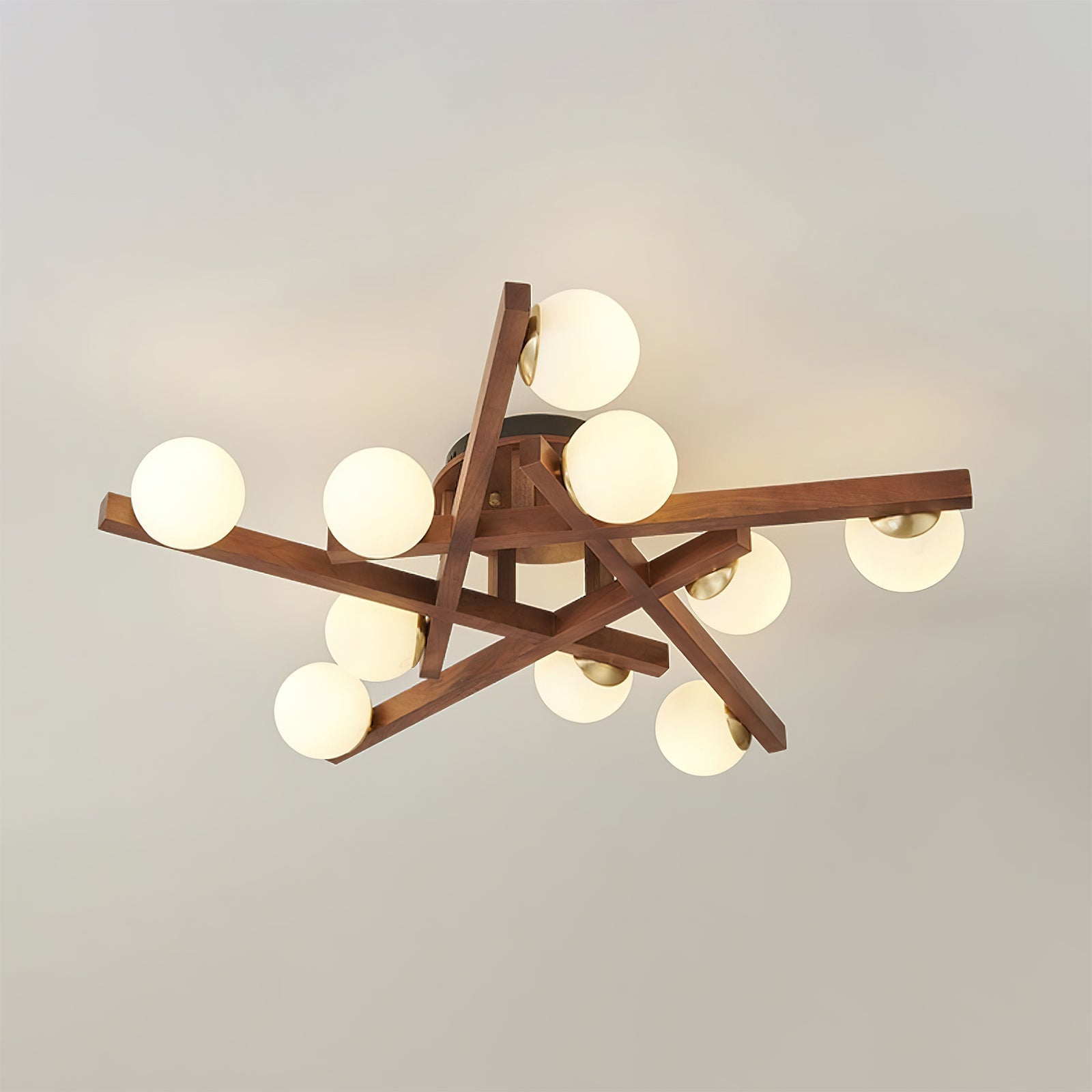 Rowan Oak Canopy Pendant