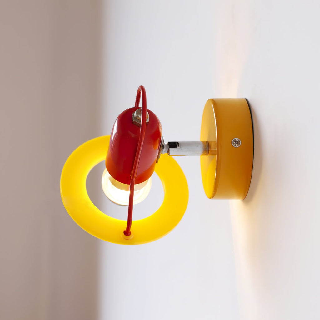 FENWICK RUSTIC BRASS WALL SCONCE
