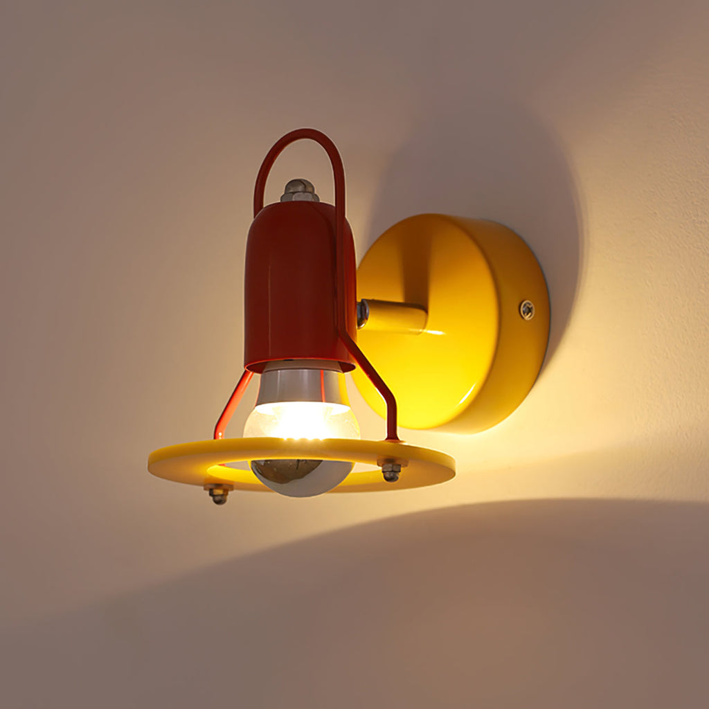 FENWICK RUSTIC BRASS WALL SCONCE