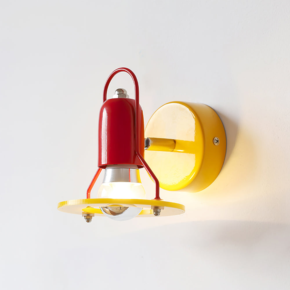 FENWICK RUSTIC BRASS WALL SCONCE