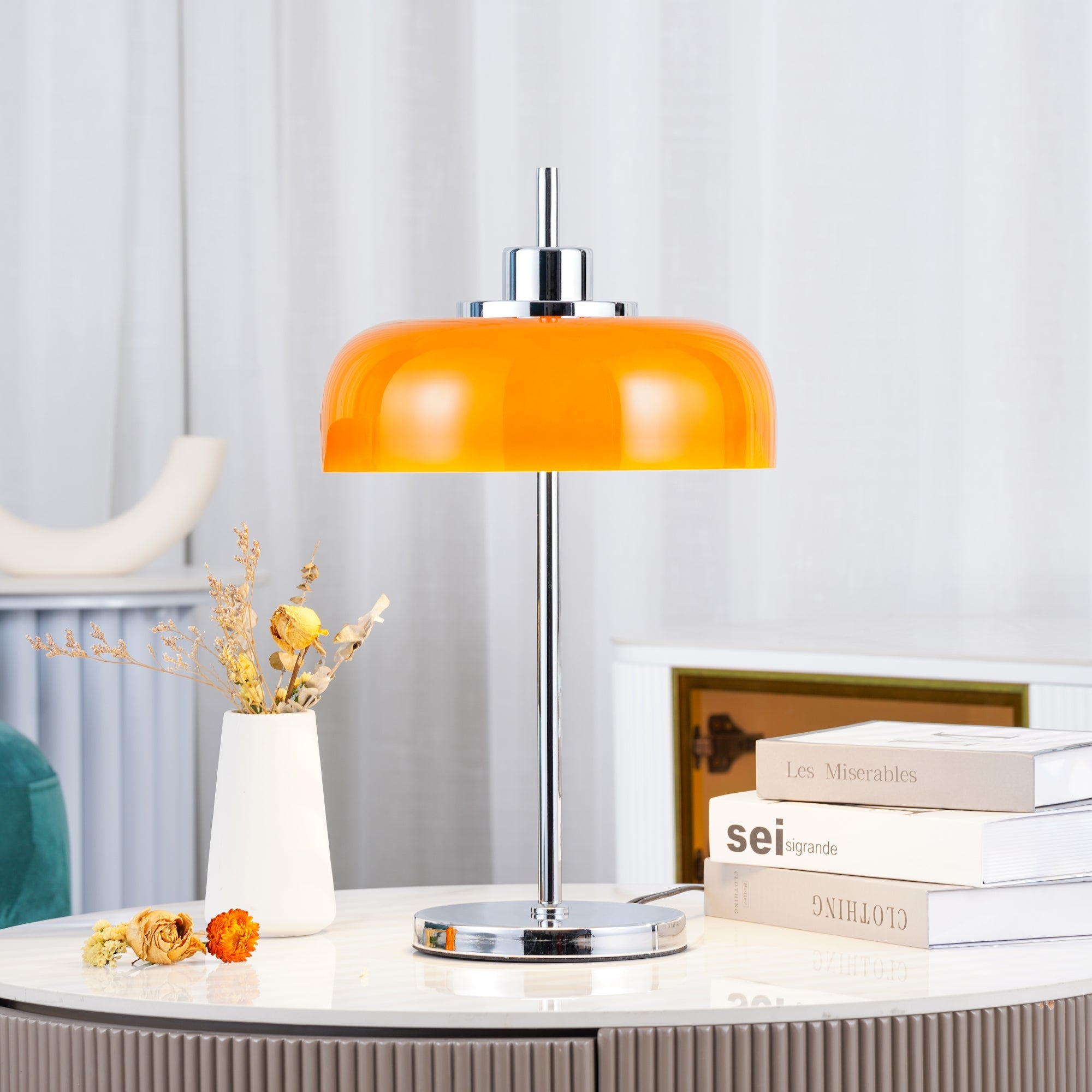 WHIMSY WICKER GLOW TABLE LANTERN
