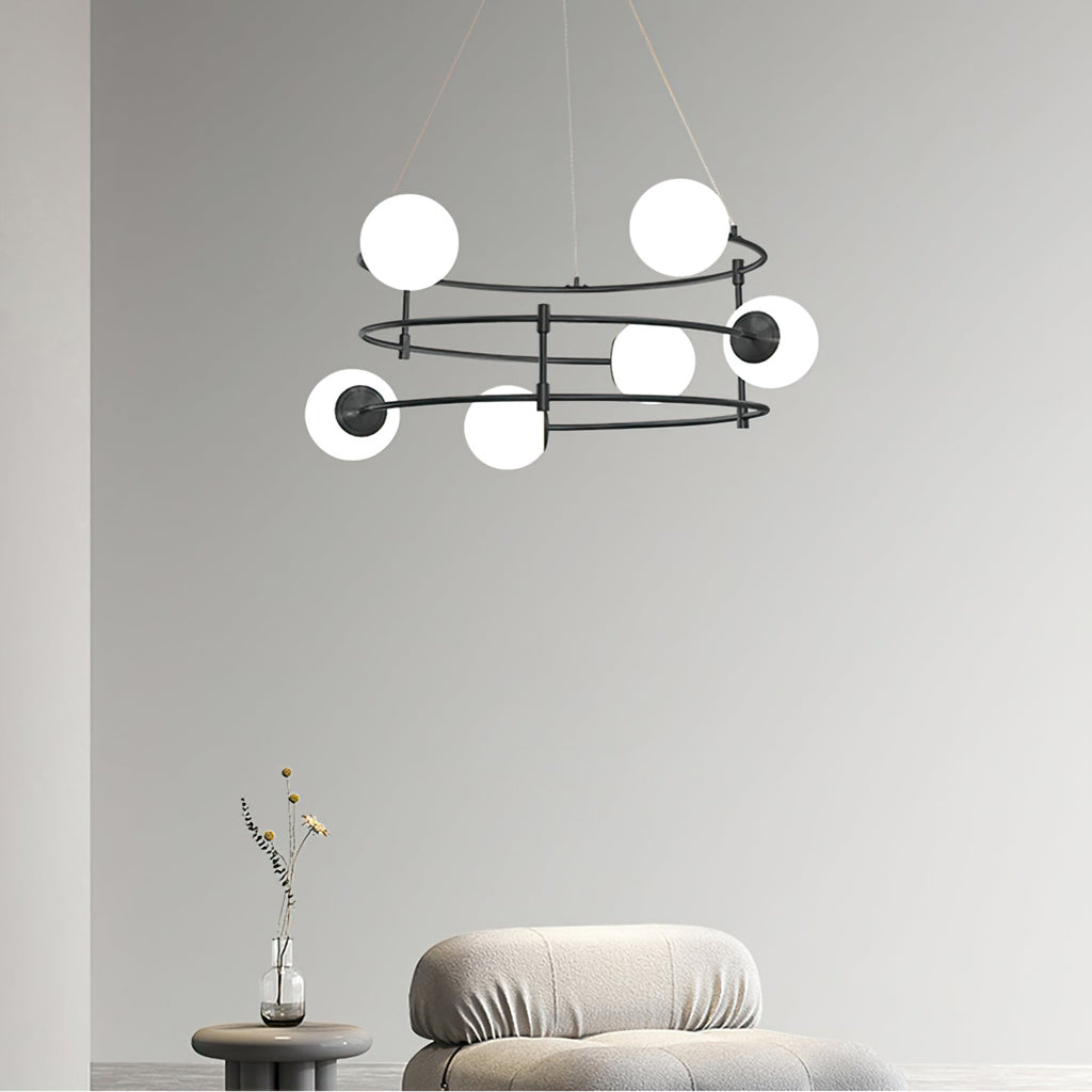 FENWICK HARMONIC ORB CHANDELIER