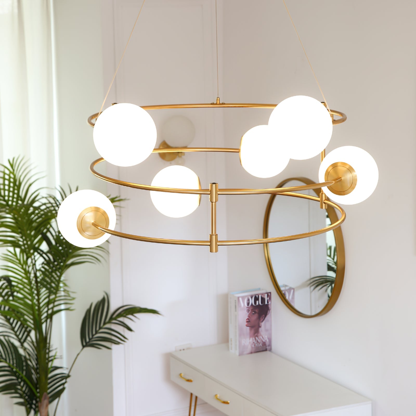 FENWICK HARMONIC ORB CHANDELIER