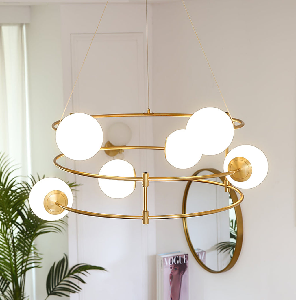 FENWICK HARMONIC ORB CHANDELIER