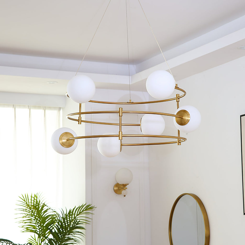FENWICK HARMONIC ORB CHANDELIER