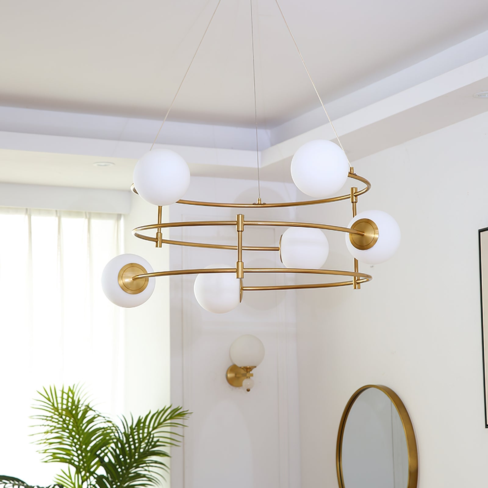 FENWICK HARMONIC ORB CHANDELIER