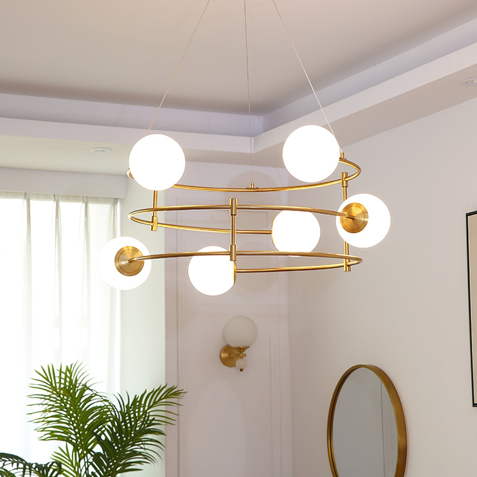 FENWICK HARMONIC ORB CHANDELIER