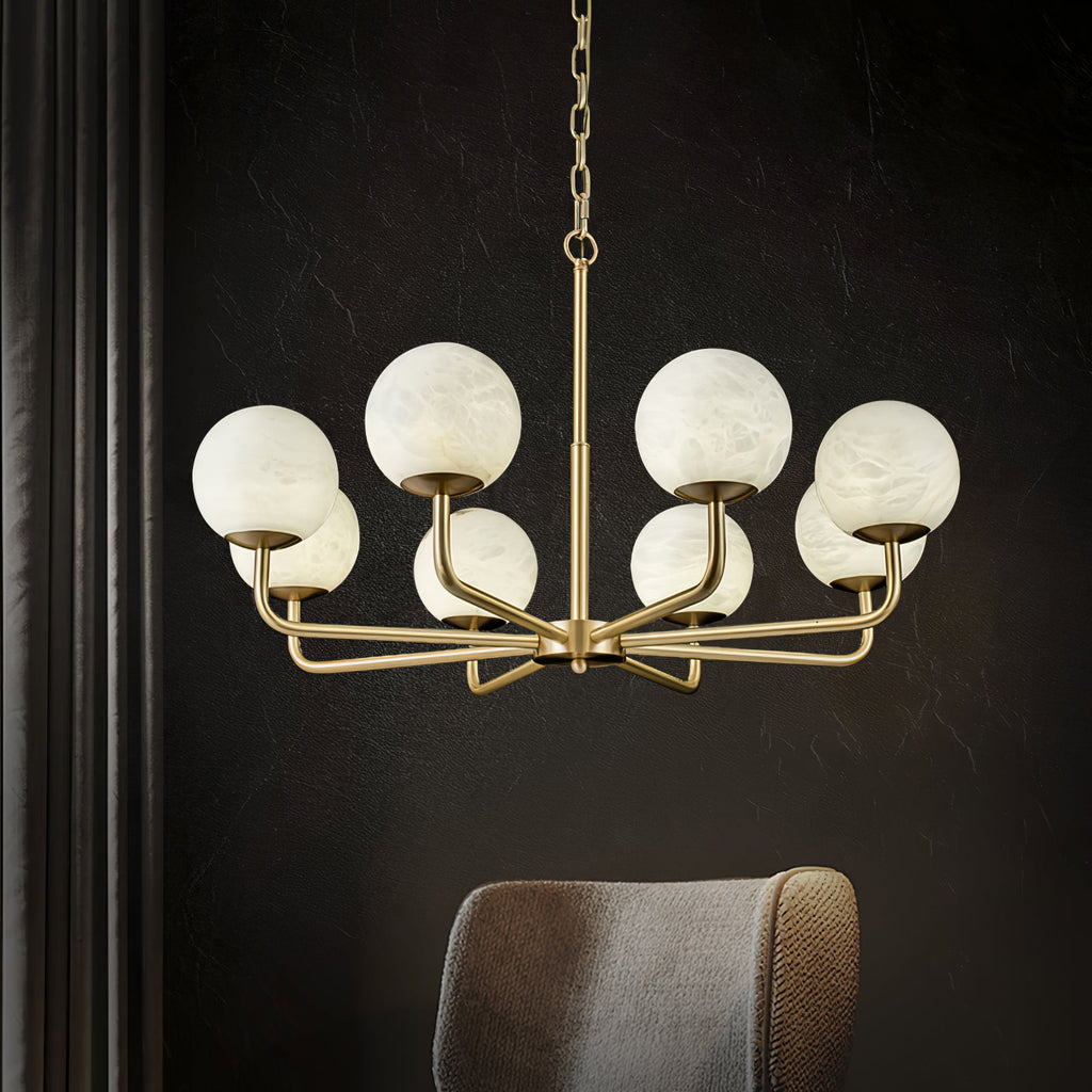 RAVENWORTH CRYSTAL TEARDROP CHANDELIER