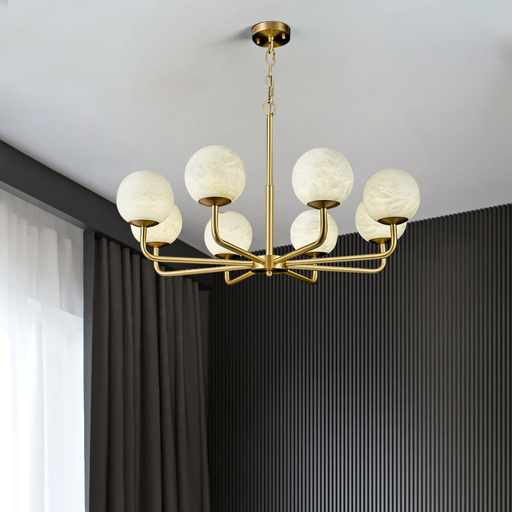 RAVENWORTH CRYSTAL TEARDROP CHANDELIER
