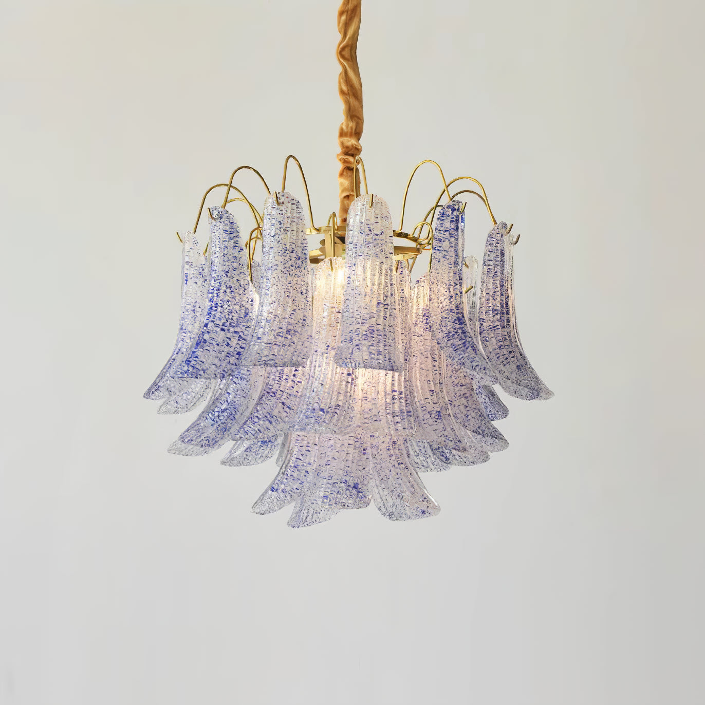 VANDERBILT MURANO CRYSTAL ILLUMINATION CEILING LIGHT