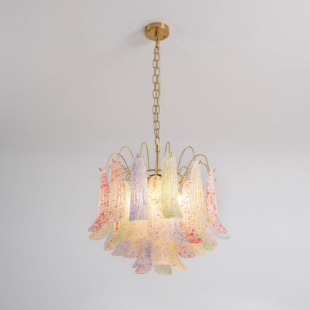 VANDERBILT MURANO CRYSTAL ILLUMINATION CEILING LIGHT
