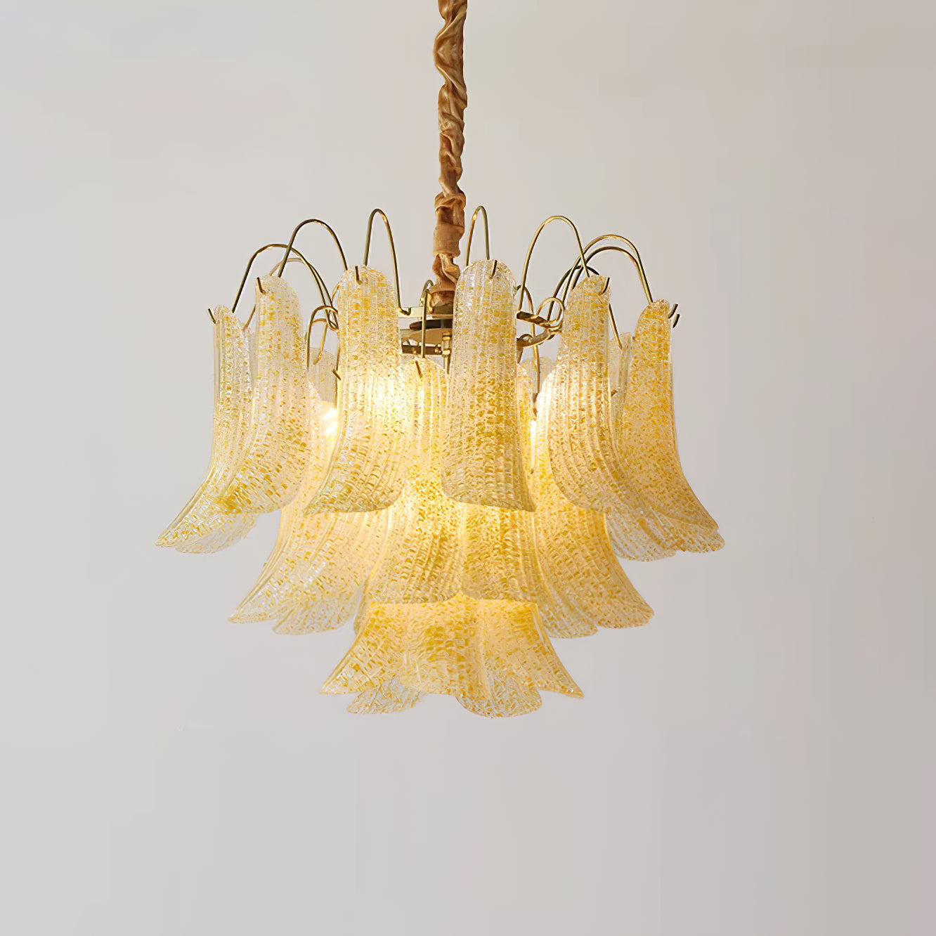 VANDERBILT MURANO CRYSTAL ILLUMINATION CEILING LIGHT