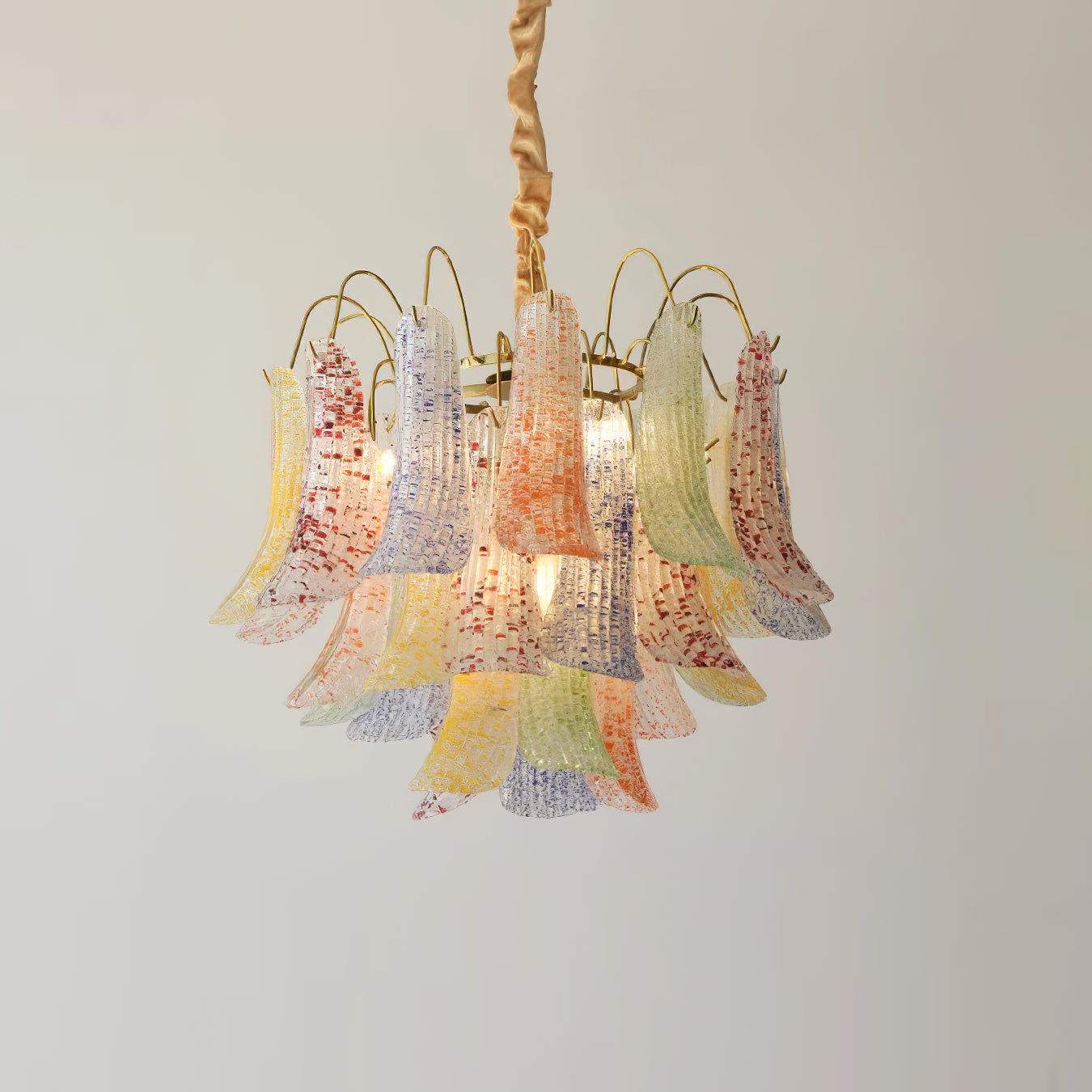 VANDERBILT MURANO CRYSTAL ILLUMINATION CEILING LIGHT