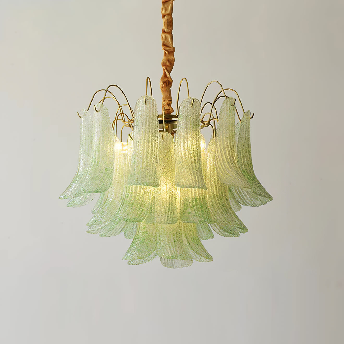 VANDERBILT MURANO CRYSTAL ILLUMINATION CEILING LIGHT