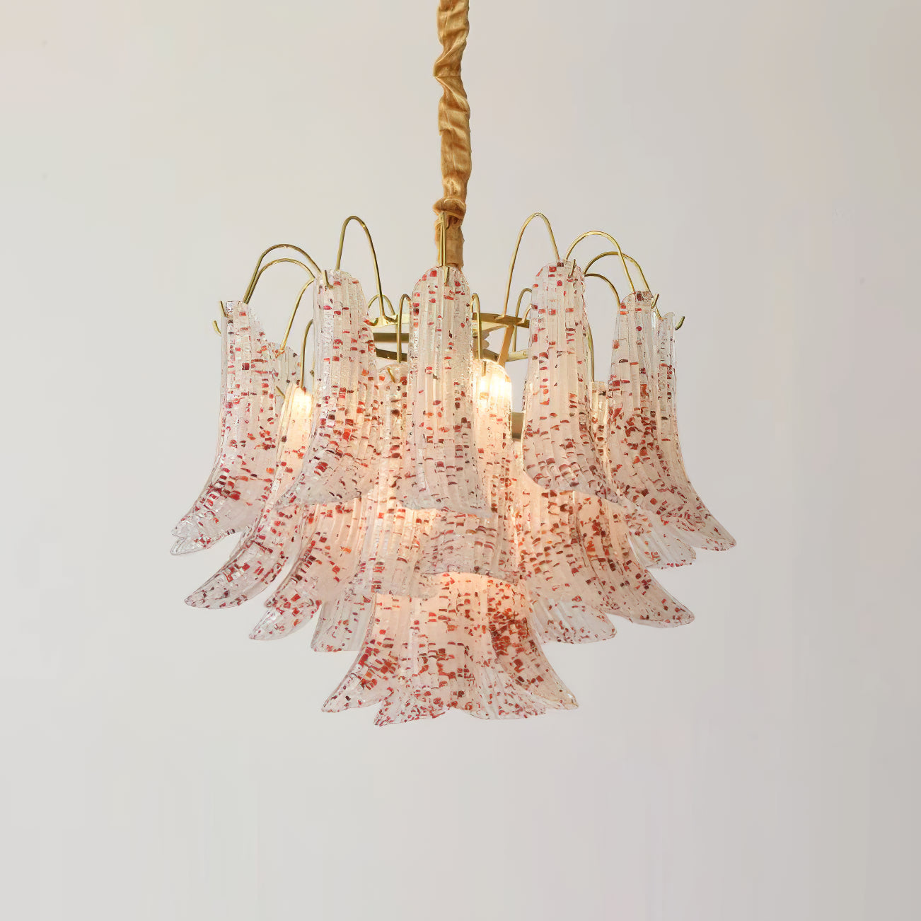 VANDERBILT MURANO CRYSTAL ILLUMINATION CEILING LIGHT