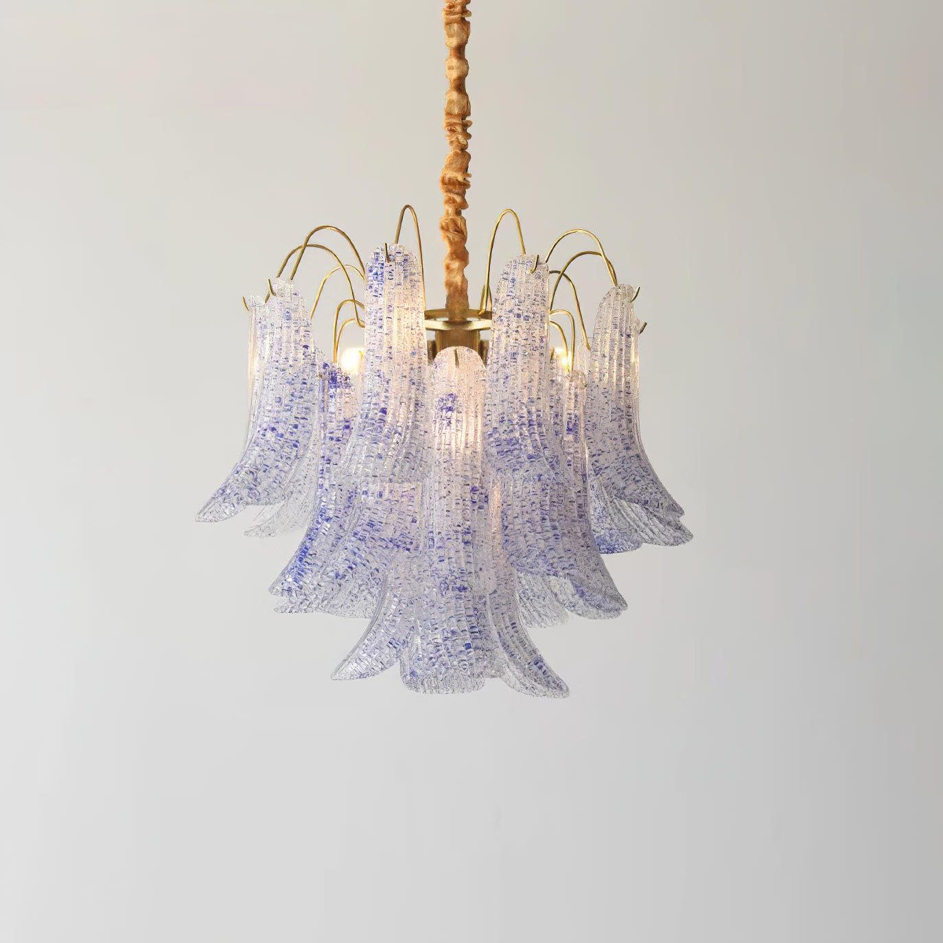 VANDERBILT MURANO CRYSTAL ILLUMINATION CEILING LIGHT