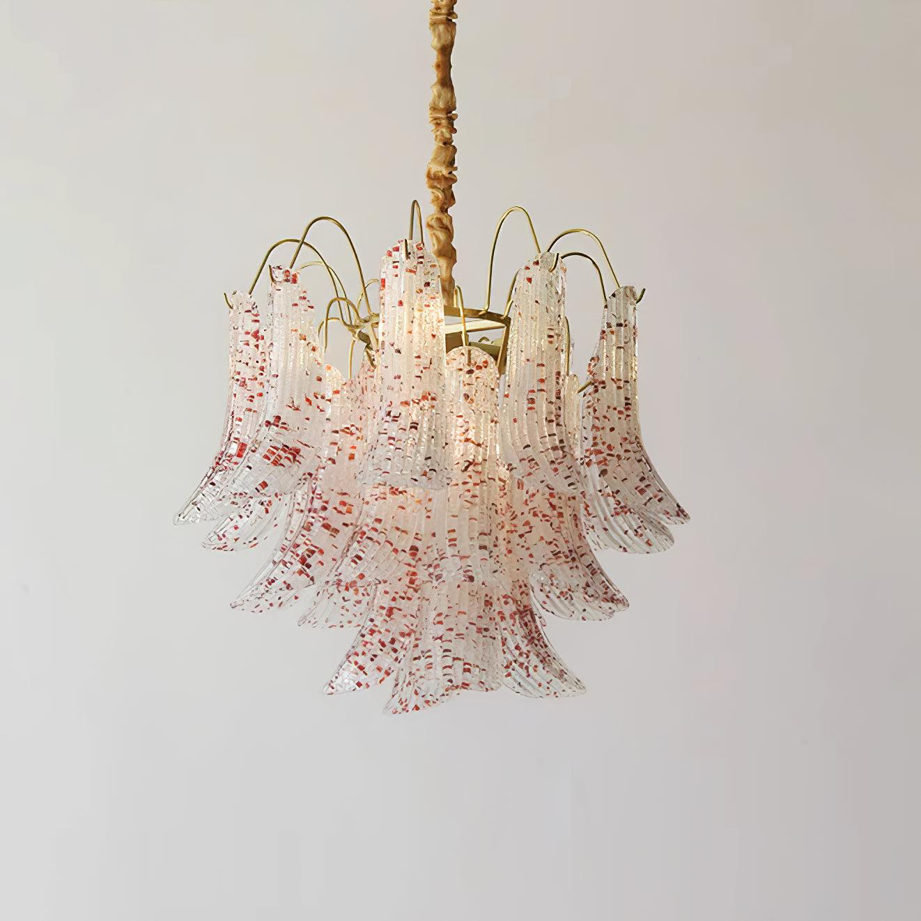 VANDERBILT MURANO CRYSTAL ILLUMINATION CEILING LIGHT