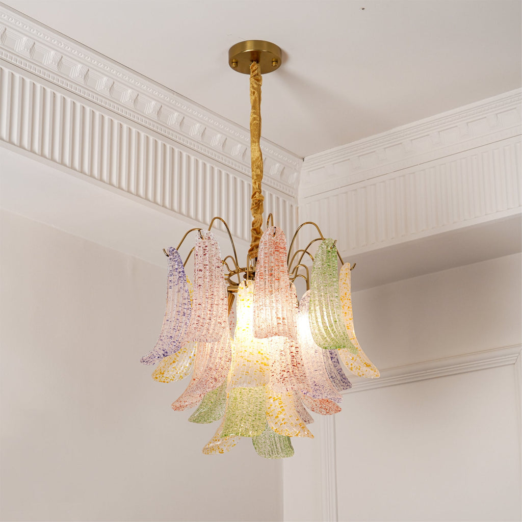VANDERBILT MURANO CRYSTAL ILLUMINATION CEILING LIGHT