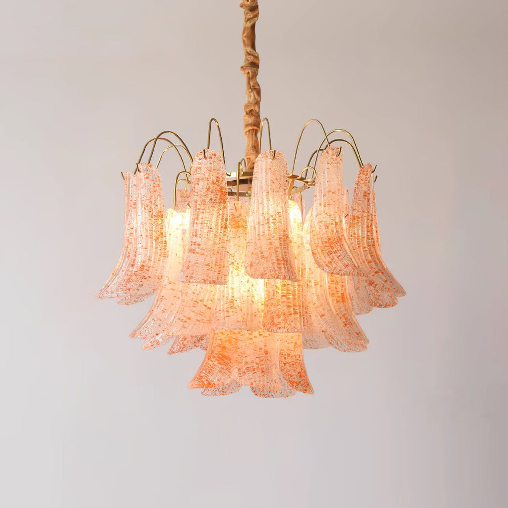 VANDERBILT MURANO CRYSTAL ILLUMINATION CEILING LIGHT