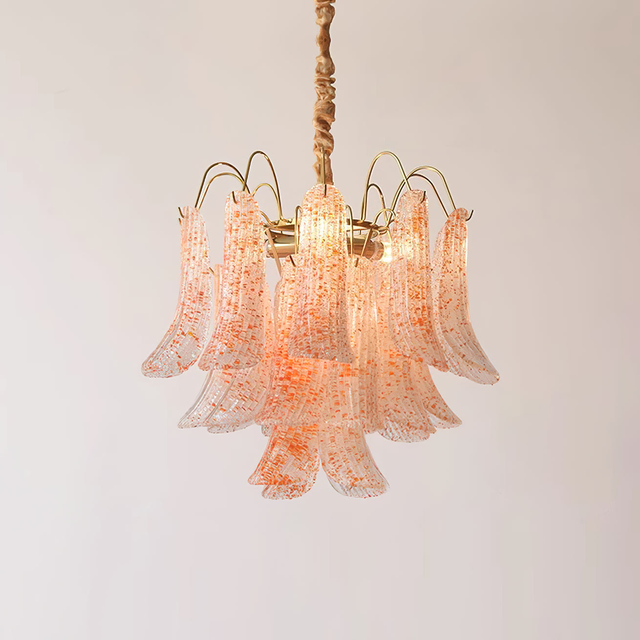 VANDERBILT MURANO CRYSTAL ILLUMINATION CEILING LIGHT