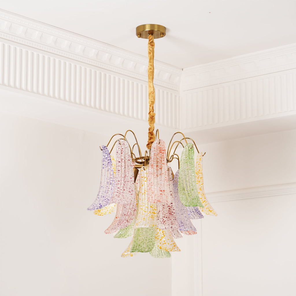 VANDERBILT MURANO CRYSTAL ILLUMINATION CEILING LIGHT