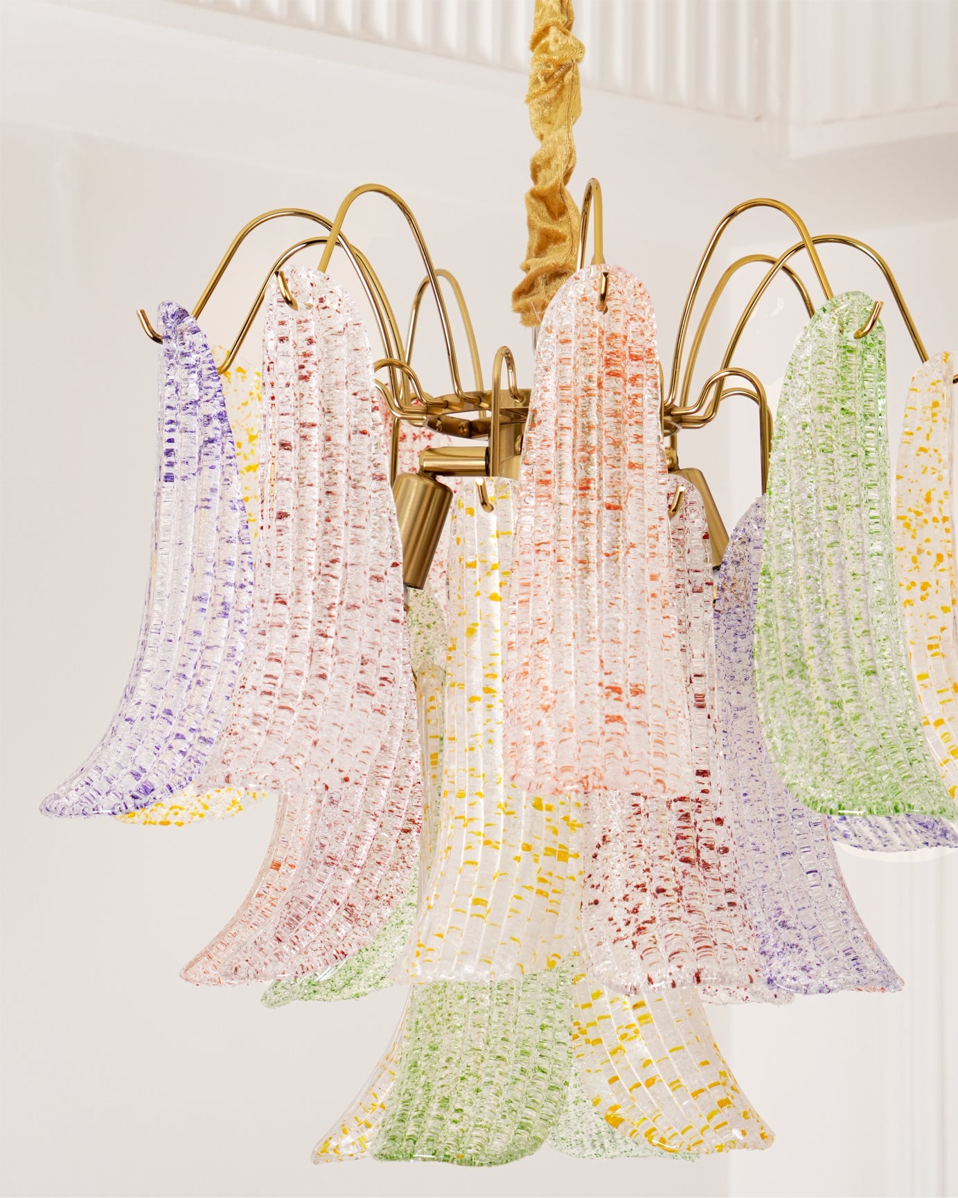VANDERBILT MURANO CRYSTAL ILLUMINATION CEILING LIGHT