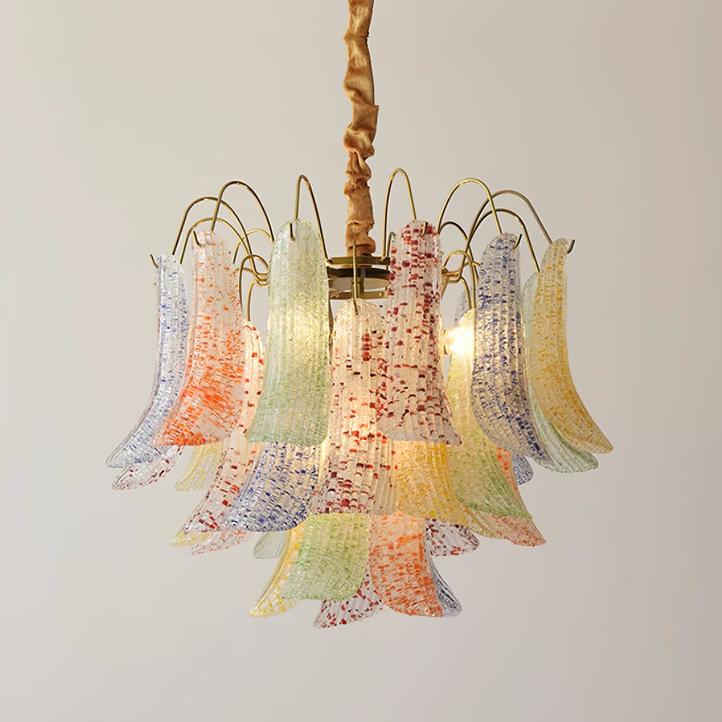 VANDERBILT MURANO CRYSTAL ILLUMINATION CEILING LIGHT