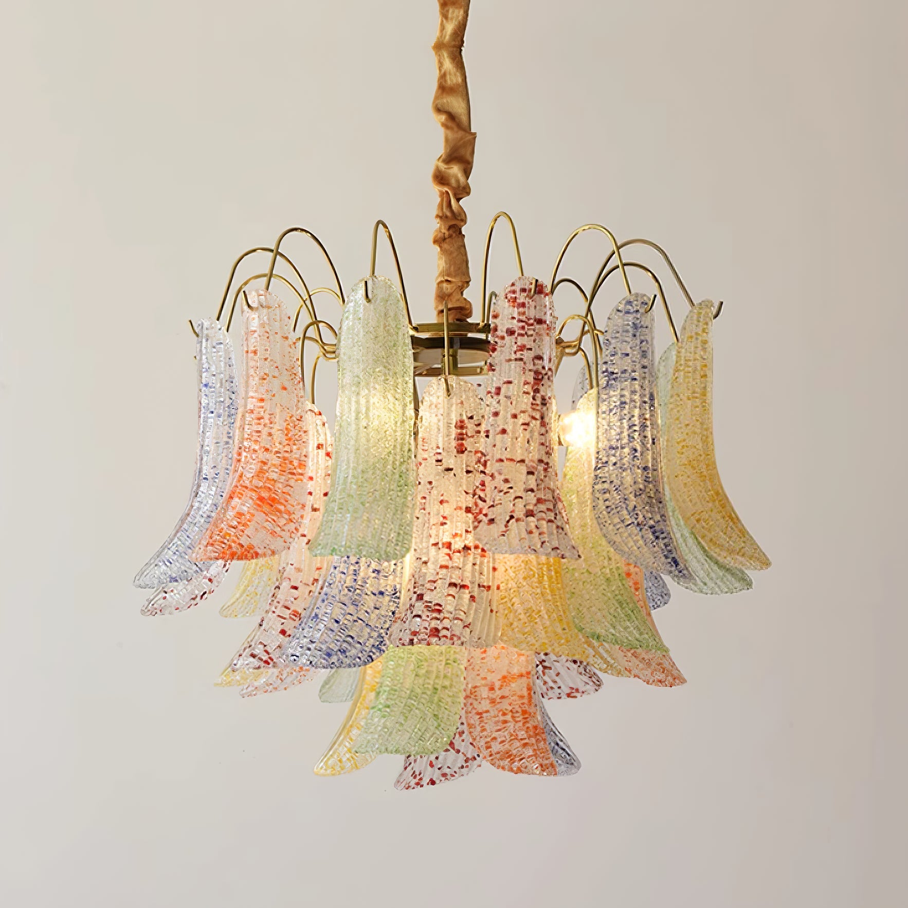 VANDERBILT MURANO CRYSTAL ILLUMINATION CEILING LIGHT