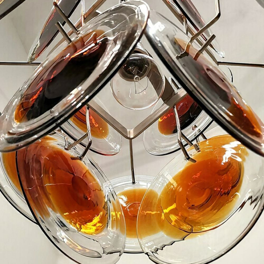 BELMONT CRYSTAL TEARDROP LIGHTING FIXTURE