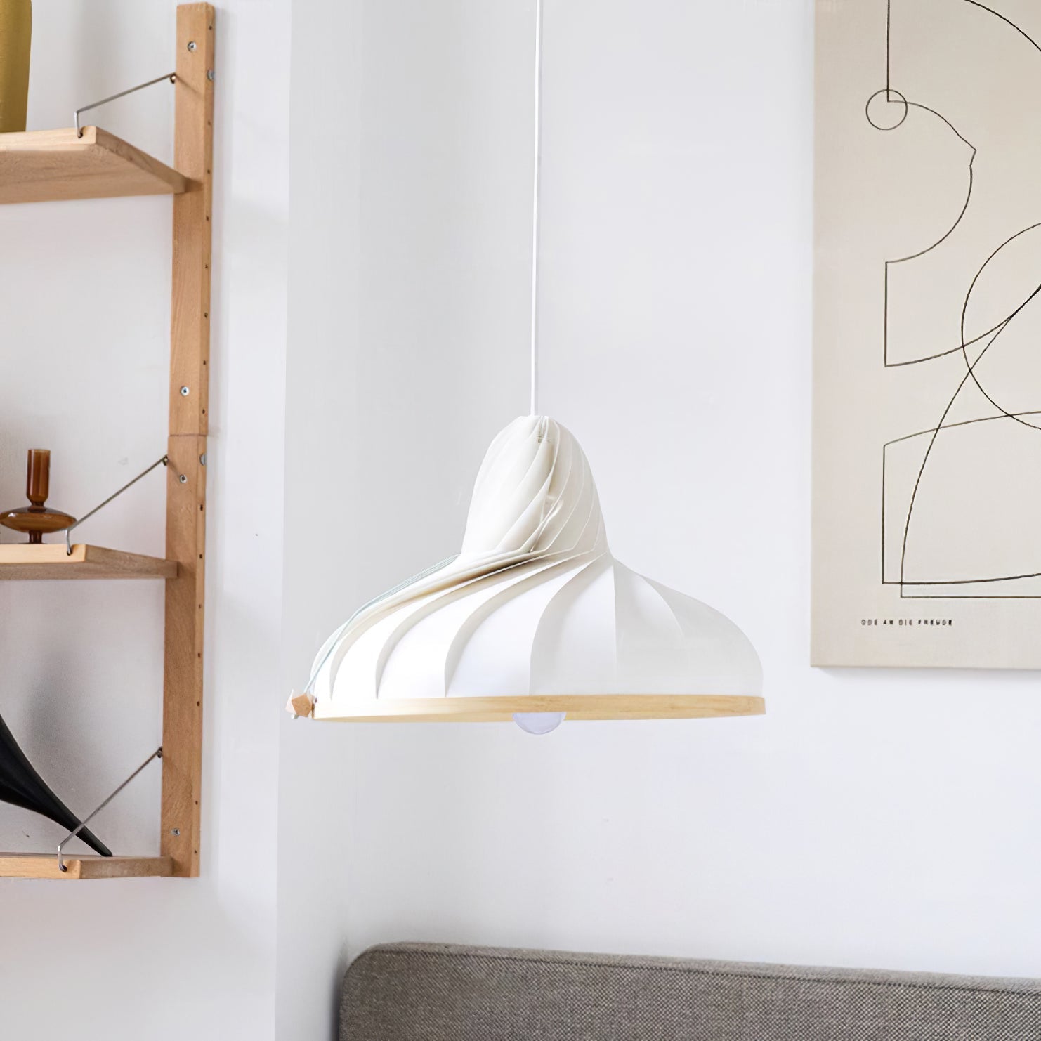 RAVENHALL DOME-STYLE HANGING LAMP