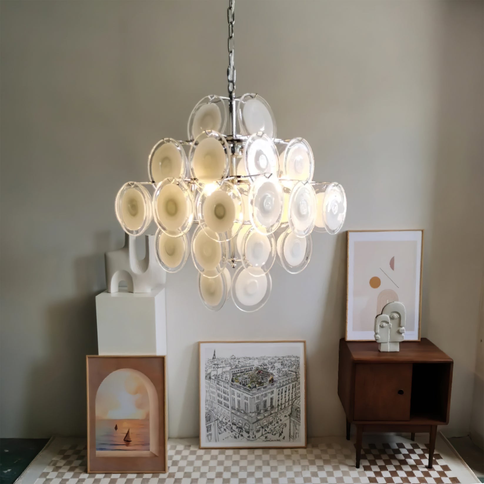 RAVENSHIRE CRYSTAL DROPLET LUMINAIRE
