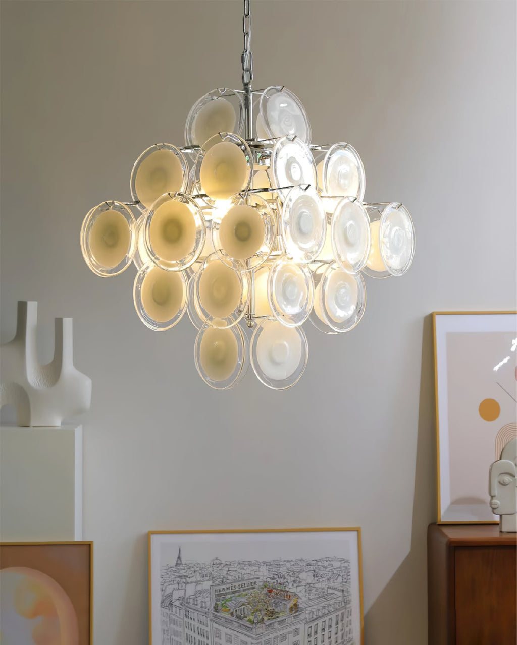 RAVENSHIRE CRYSTAL DROPLET LUMINAIRE