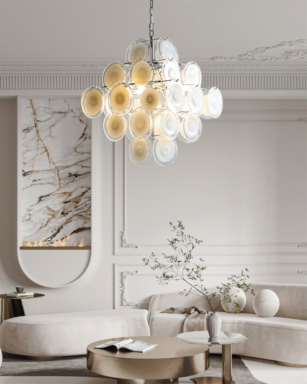 RAVENSHIRE CRYSTAL DROPLET LUMINAIRE