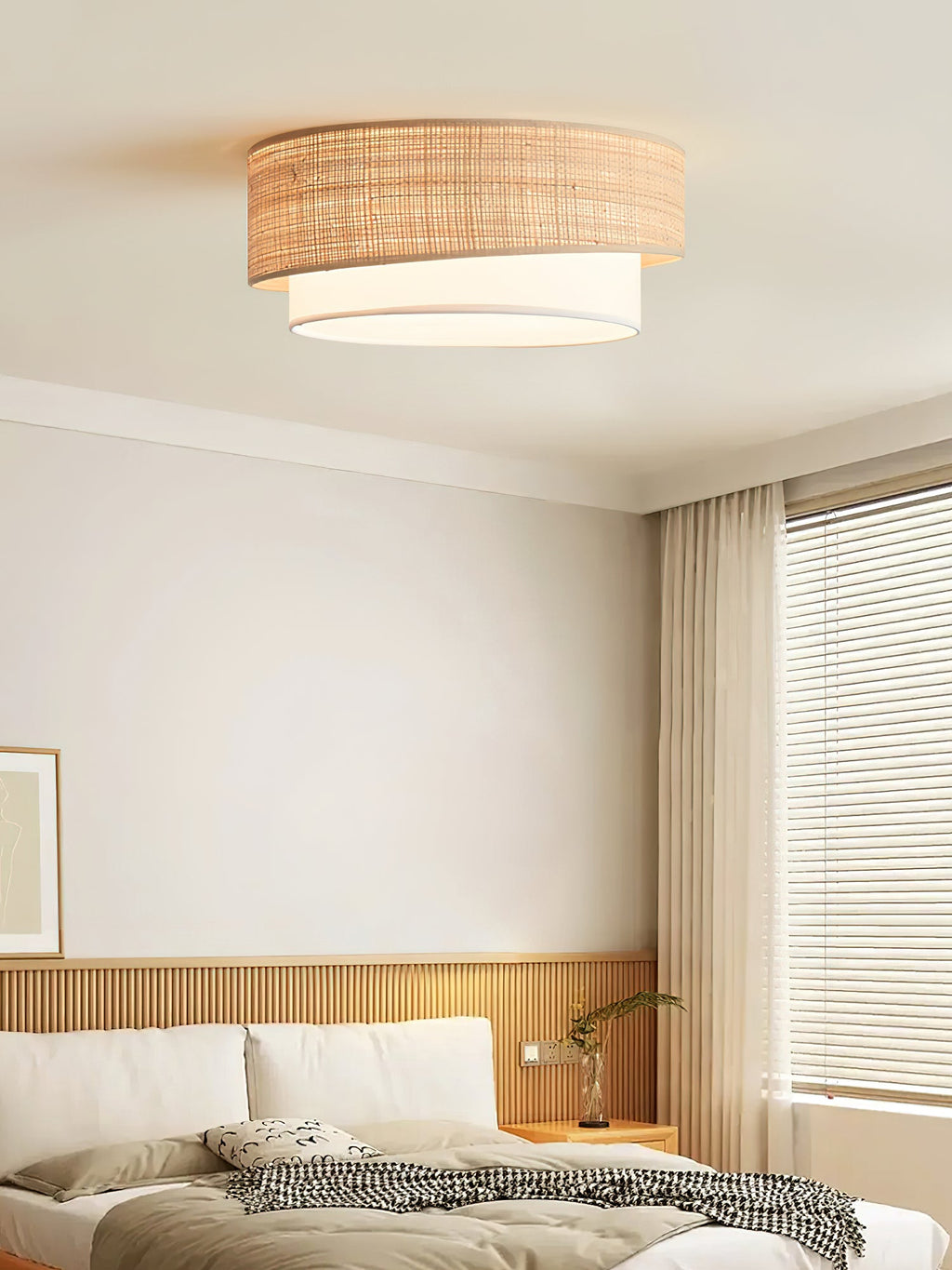 FENWICK CRYSTAL DRUM CEILING LANTERN