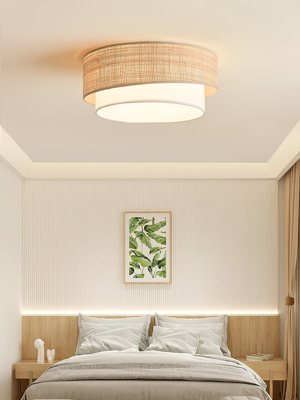 FENWICK CRYSTAL DRUM CEILING LANTERN