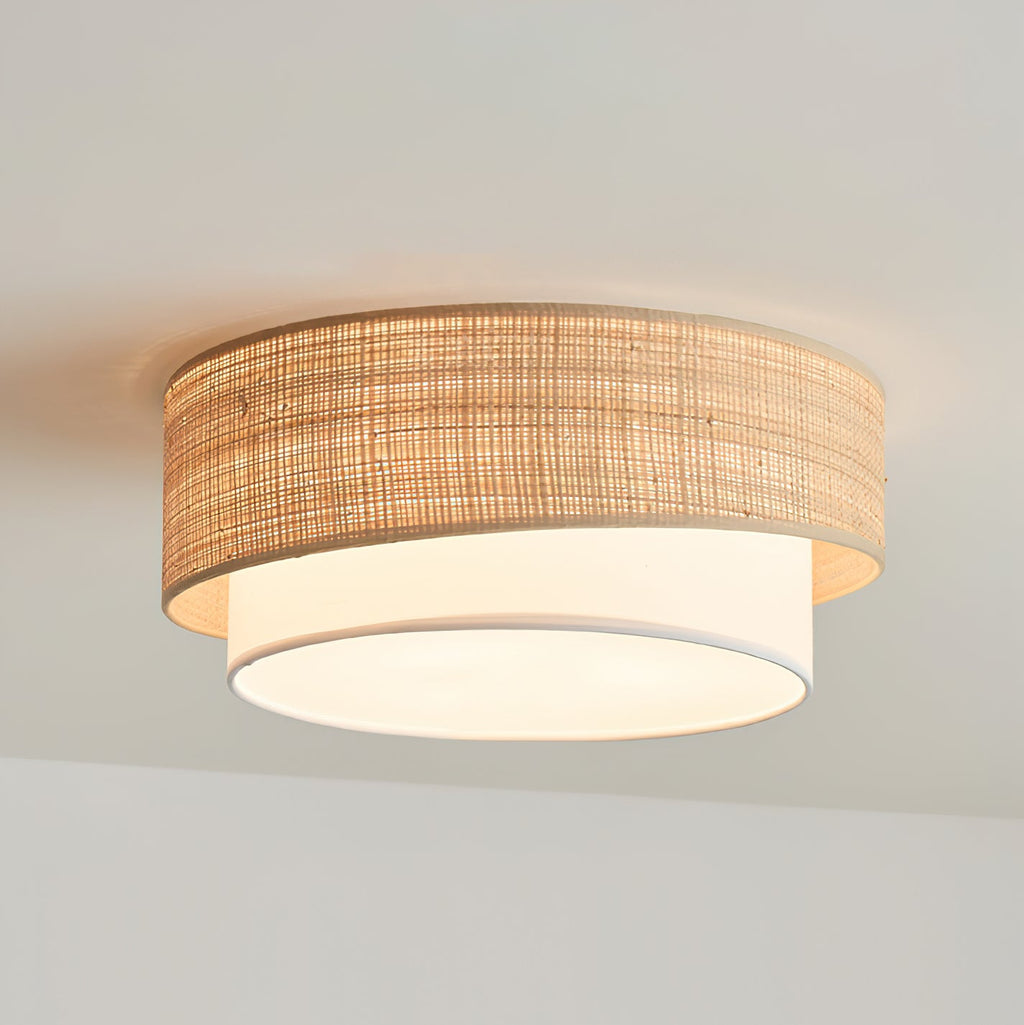 FENWICK CRYSTAL DRUM CEILING LANTERN