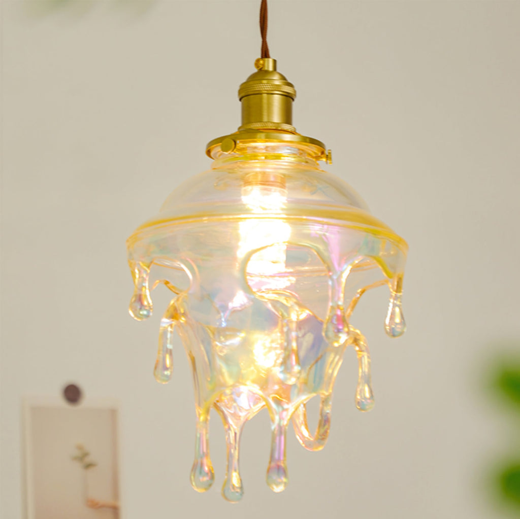 RIVERTIDE AQUA RESIN HANGING LANTERN